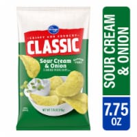 Kroger® Sour Cream and Onion Potato Chips Perspective: Main