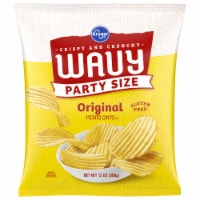 Kroger® Original Wavy Potato Chips Party Size Perspective: Main