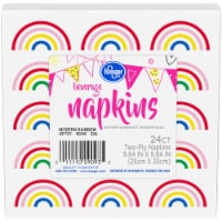Kroger Entertainment Essentials Modern Rainbow Party Paper Napkins