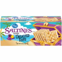 Kroger® Unsalted Tops Saltines Crackers Perspective: Main