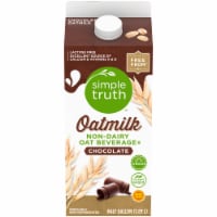 Simple Truth™ Dairy Free Chocolate Oat Milk Half Gallon Perspective: Main