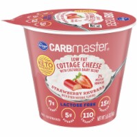 Kroger® CarbMaster™ Strawberry Rhubarb Low Fat Cottage Cheese Perspective: Main