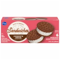 Kroger® Big Wheels Cookies & Cream Ice Cream Sandwiches