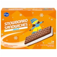 Kroger® Vanilla Ice Cream Snowboard Sandwiches