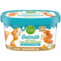 Simple Truth™ Dairy Free Sea Salt Caramel with Oat Milk Base Frozen Dessert Tub Perspective: Main