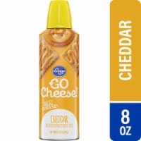 Kroger® Go Cheese! Cheddar Spray Cheese Perspective: Main