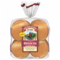 Western Hearth® Brioche Sandwich Buns Perspective: Main