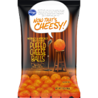 Kroger® Now That's Cheesy! Puffed Cheese Balls Perspective: Main