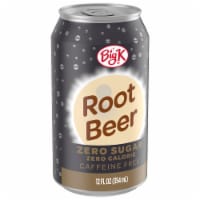 Big K® Zero Calorie Root Beer Soda Cans Perspective: Main