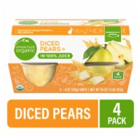  Organic Pears; Diced : Grocery & Gourmet Food