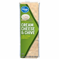 Kroger® Cream Cheese & Chives Sandwich Crackers Perspective: Main