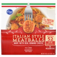 Kroger® Fully Cooked Microwaveable Italian Style Frozen Meatballs