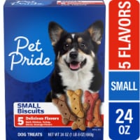 Pet Pride® Small Biscuits Dog Treats 5 Flavors Perspective: Main