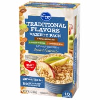 Kroger® Traditional Flavor Instant Oatmeal Pouches Variety Pack