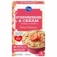 Kroger® Strawberries & Cream Instant Oatmeal Pouches