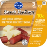 Kroger Sharp Cheddar with Honey Brown Sugar Turkey Bites