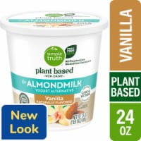 Simple Truth Vanilla Dairy Free Almond Milk Yogurt Tub