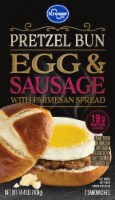 Kroger® Pretzel Bun Egg & Sausage Breakfast Sandwich