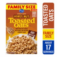 Kroger® Toasted Oats Honey Nut Cereal Family Size Perspective: Main