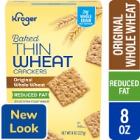 Kroger® Reduced Fat Wheat Crackers Perspective: Main
