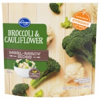 Kroger® Meal-Ready Sides Broccoli & Cauliflower Frozen Vegetables
