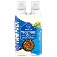 Kroger® Non Stick Vegetable Oil Cooking Spray Twin Pack
