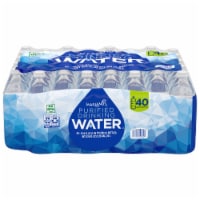 Mariano's® Purified Drinking Bottled Water Perspective: Main