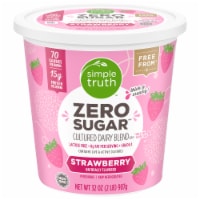 Simple Truth™ Zero Sugar Strawberry Flavored Cultured Dairy Blend Yogurt