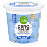 Simple Truth Zero Sugar Blueberry Lower Sugar Yogurt Tub