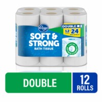 Kroger® Soft & Strong Toilet Paper Double Roll Perspective: Main
