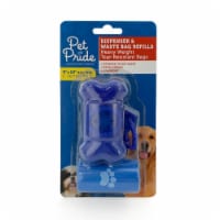 Pet Pride Heavy Weight Tear-Resistant Dispenser & Waste Bag Refills