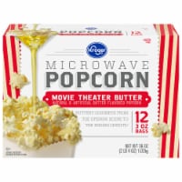 Kroger® Movie Theater Butter Microwave Popcorn