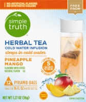 Simple Truth™ Pineapple Mango Herbal Tea Cold Water Infusion
