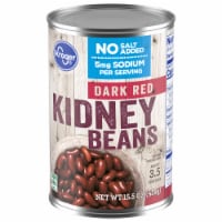 Kroger® No Salt Added Dark Red Kidney Beans