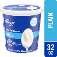 Kroger Plain Low Fat Yogurt Tub