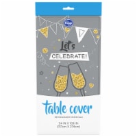 Kroger Foil Table Cover - Silver