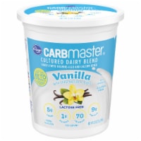 Kroger Carbmaster Vanilla Low Fat Yogurt Tub