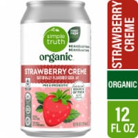 Simple Truth Organic Strawberry Cream Naturally Flavored Soda