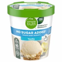 Simple Truth™ No Sugar Added Vanilla Frozen Dairy Dessert Pint