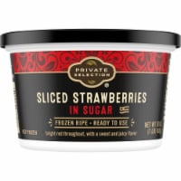 Private Selection® Sliced Strawberries in Sugar Frozen Fruit