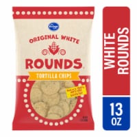 Kroger® White Corn Rounds Tortilla Chips Perspective: Main