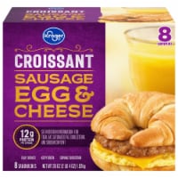 Kroger® Croissant Sausage Egg + Cheese Sandwiches
