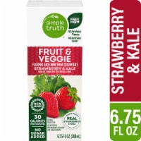 Simple Truth® Strawberry Kale Kids Juice Boxes Perspective: Main
