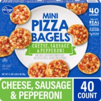 Kroger® Sausage & Pepperoni Mini Pizza Bagels