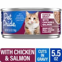 Pet Pride® Adult Wet Cat Food Chicken & Salmon Cuts in Gravy Perspective: Main