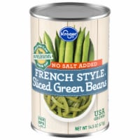 Kroger® No Salt Added French Style Sliced Green Beans