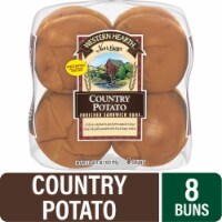 Western Hearth® Country Potato Sandwich Buns Perspective: Main