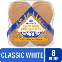 Kroger® Carbmaster® White Hamburger Buns