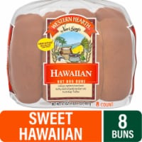 Western Hearth® Sweet Hawaiian Hot Dog Buns Perspective: Main