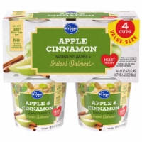 Kroger® Apple Cinnamon Naturally Flavored Instant Oatmeal